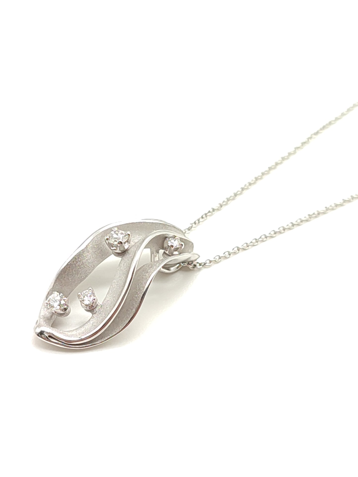 Girocollo Girocollo Dune in oro con diamanti Cammilli - Gioielli Pavan