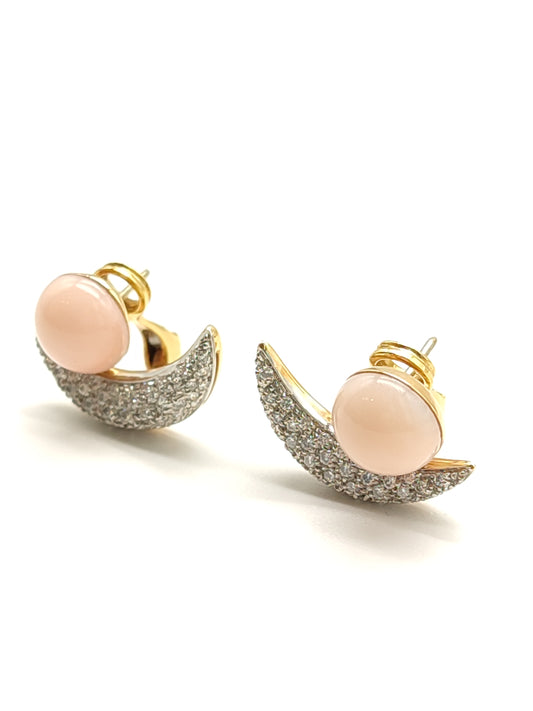 Orecchini Orecchini in oro e platino con diamanti - Gioielli Pavan