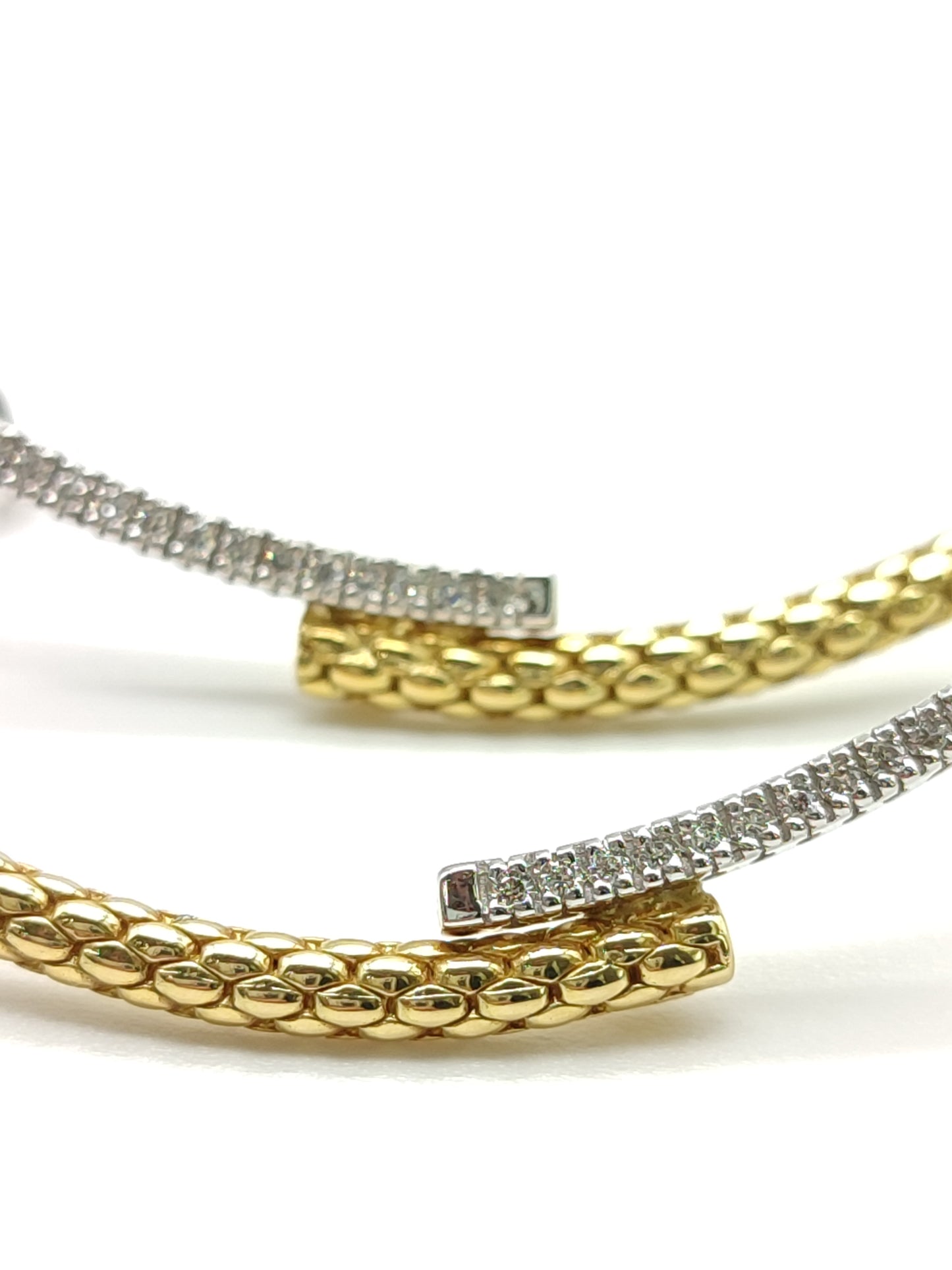 Orecchini Orecchini Fope in oro con diamanti - Gioielli Pavan