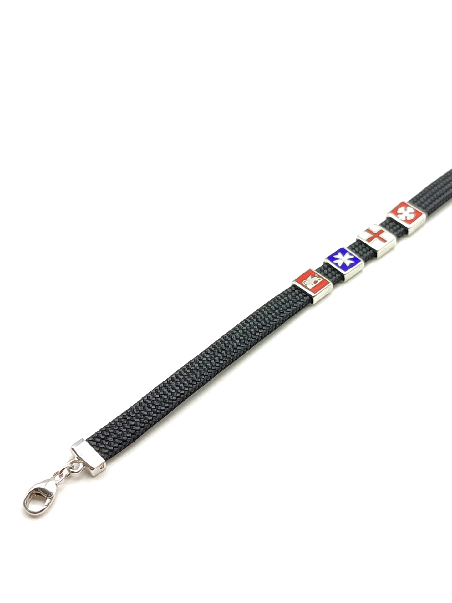 Bracciale Bracciale in argento con bandiere - Gioielli Pavan