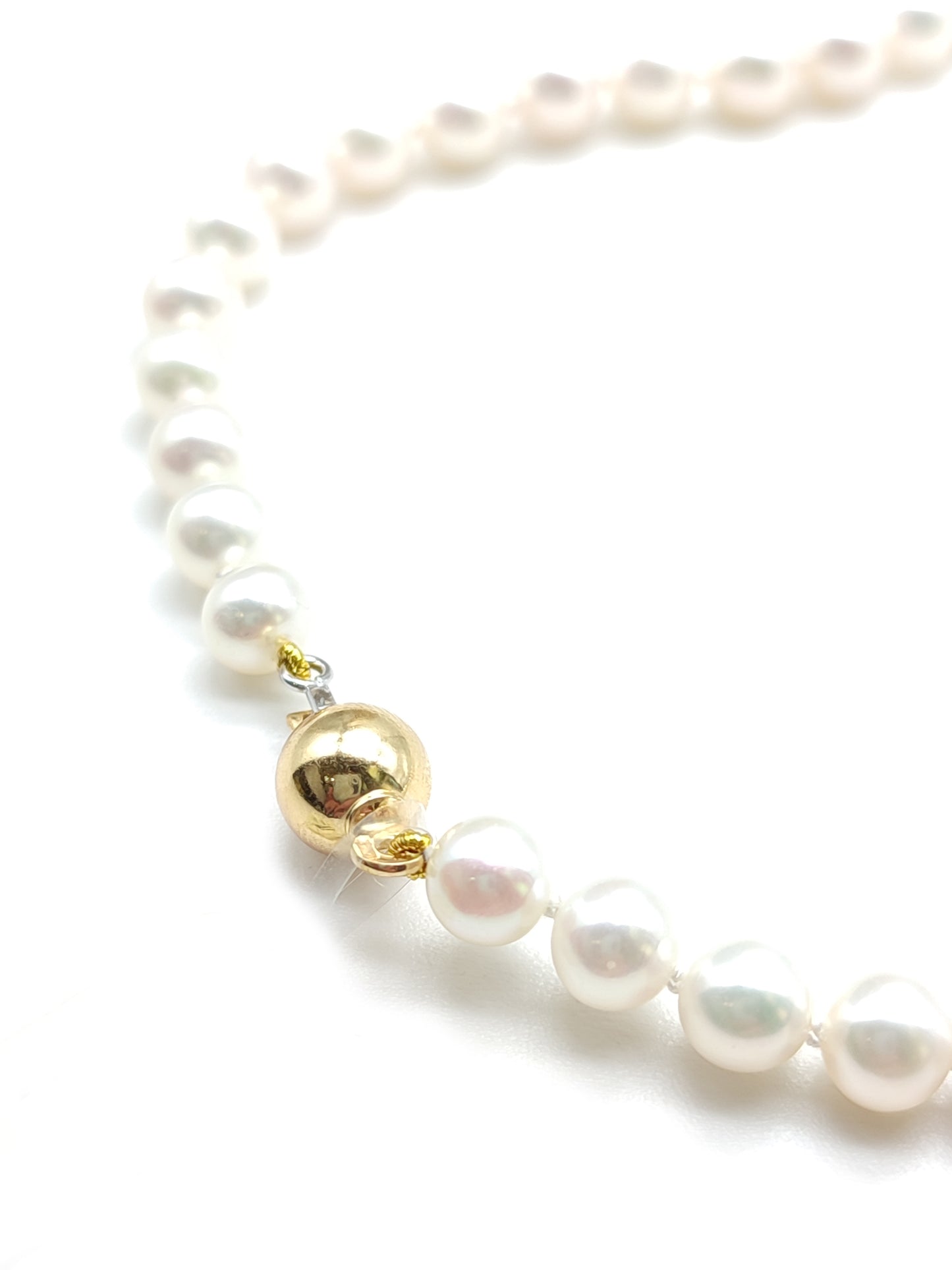 Girocollo Girocollo in oro con perle d'acqua dolce - Gioielli Pavan