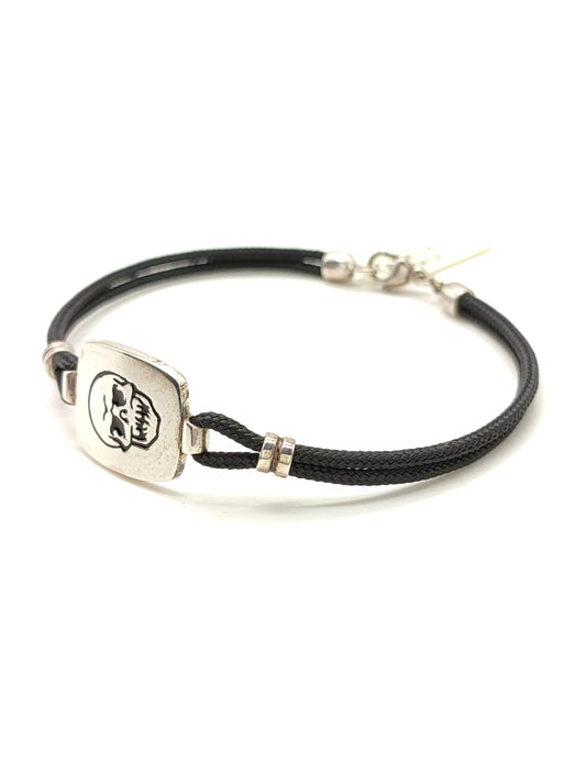 Bracciali Bracciale in argento con teschio - Gioielli Pavan