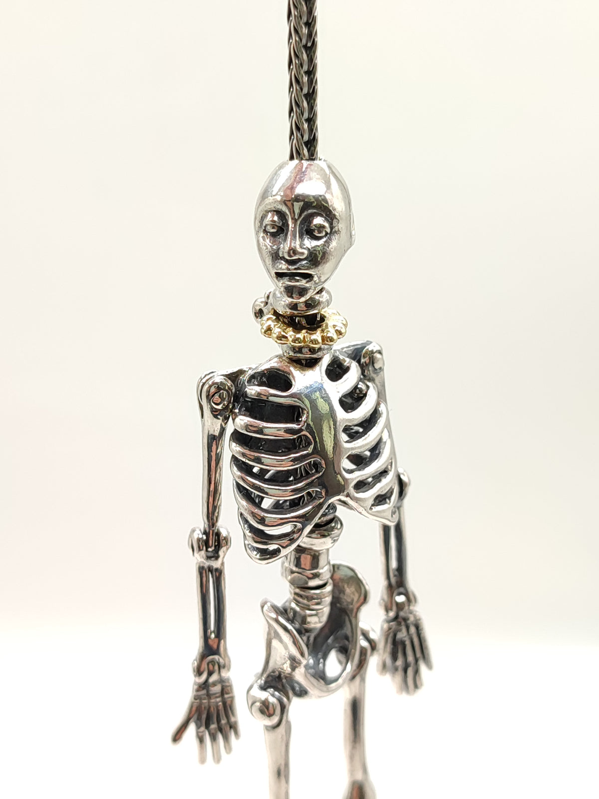 Ciondolo Trollbeads scheletro edizione limitata halloween - Gioielli Pavan