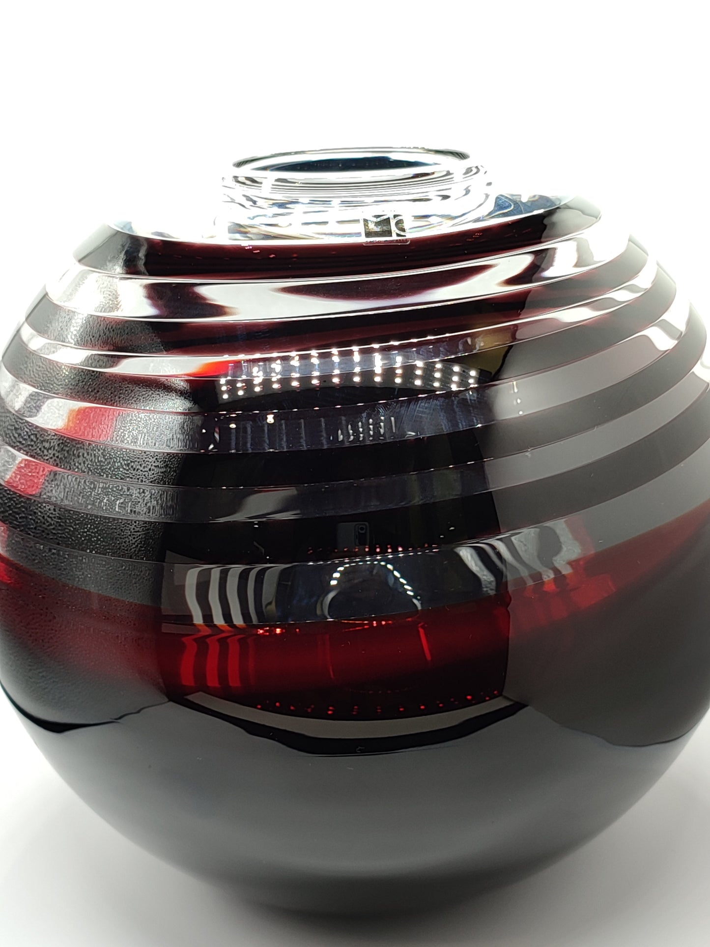 Vaso ORBITA in vetro di murano Ed. LImitata - Gioielli Pavan