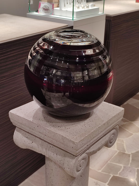 Vaso ORBITA in vetro di murano Ed. LImitata - Gioielli Pavan