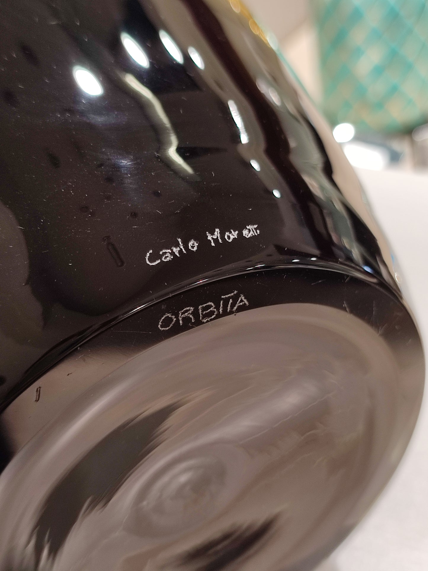 Vasi Vaso ORBITA in vetro di murano Ed. LImitata - Gioielli Pavan