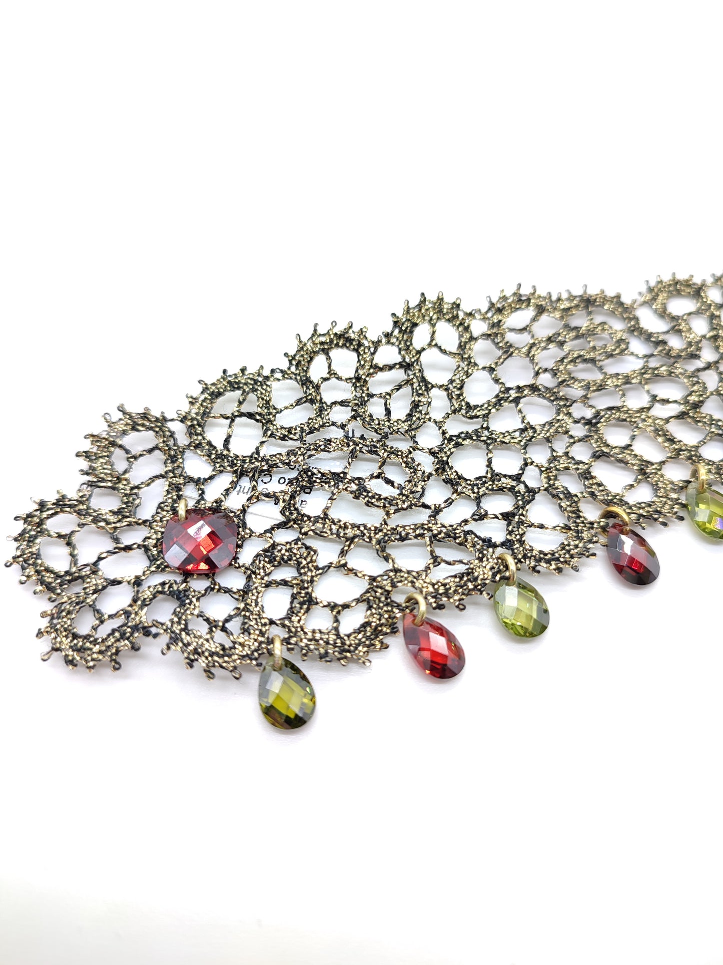 Bracciale in Pizzo di Cantù e pietre - Gioielli Pavan