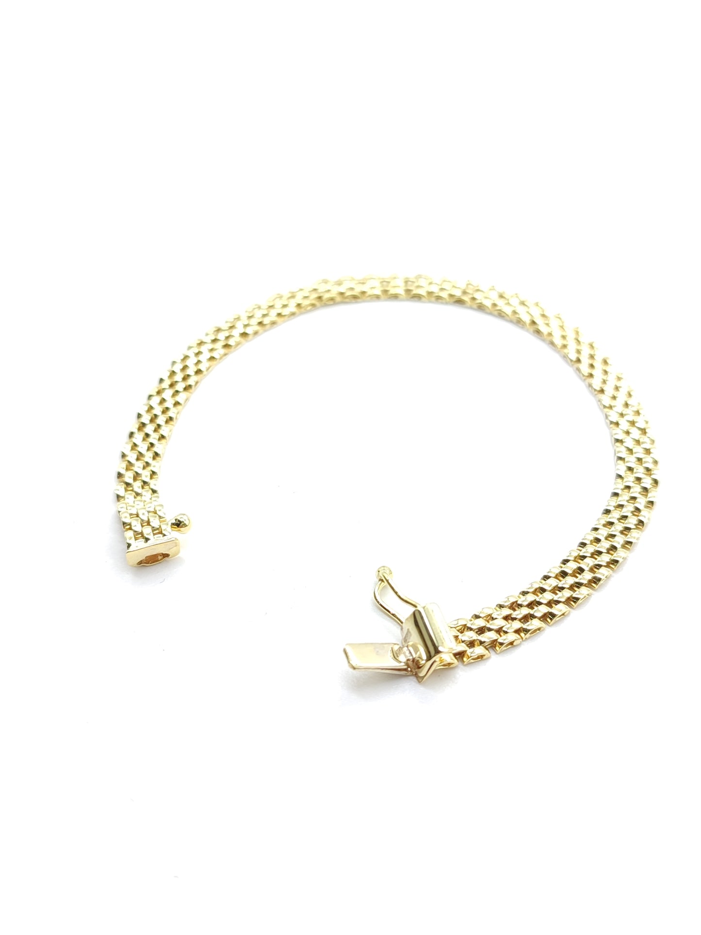 Collane Braccialetto in oro maglia panther - Gioielli Pavan