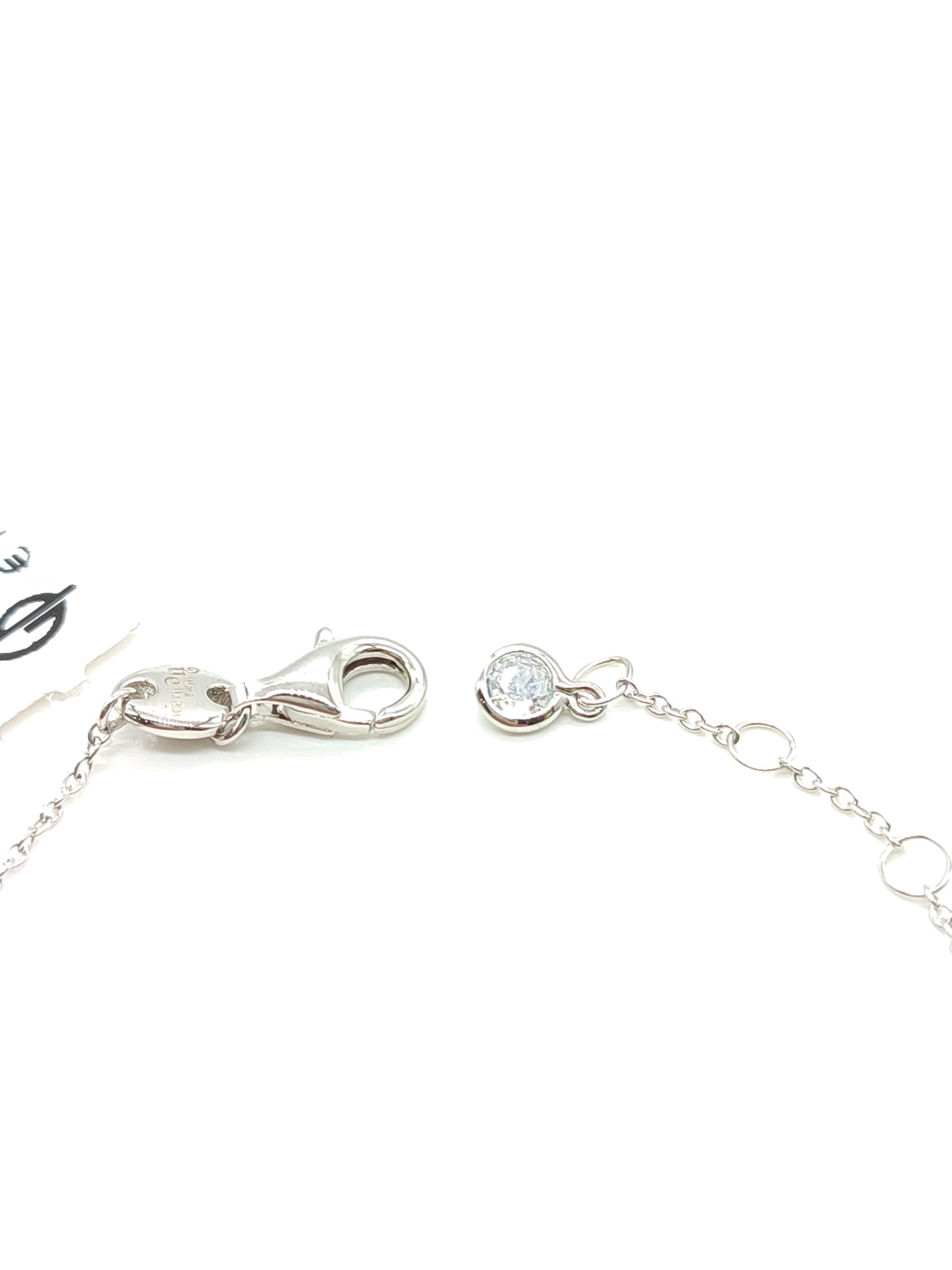 Bracciale Braccialetto con pendenti in argento e zirconi - Gioielli Pavan