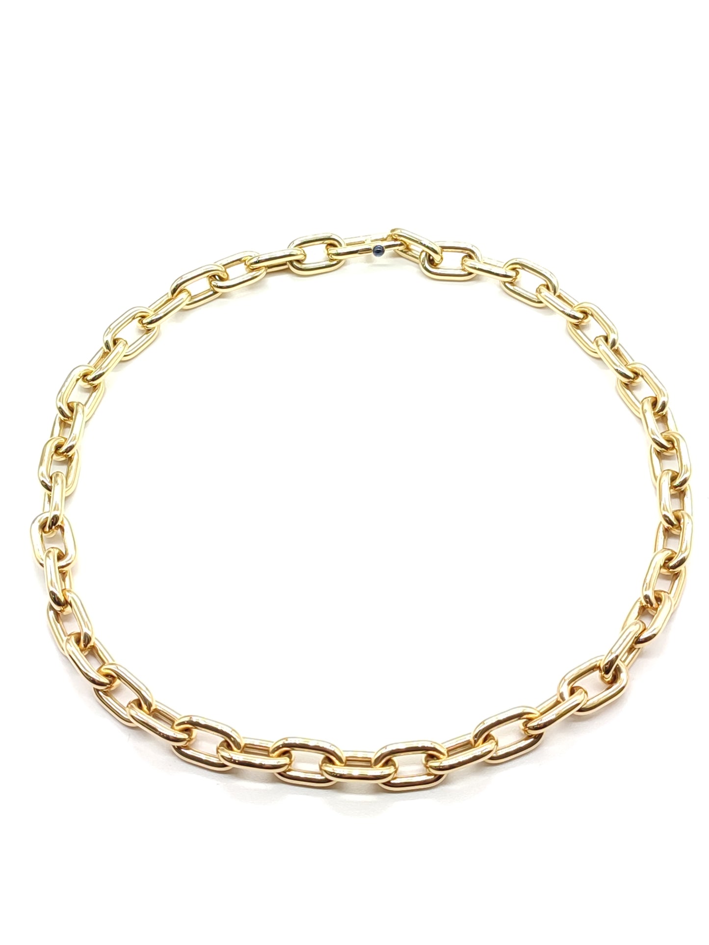 Girocollo Girocollo maglie rettangolari in oro 18kt 45cm - Gioielli Pavan