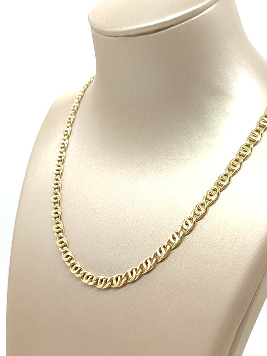 Collane Collana maglia ad occhio di pernice in oro 18kt 50cm - Gioielli Pavan