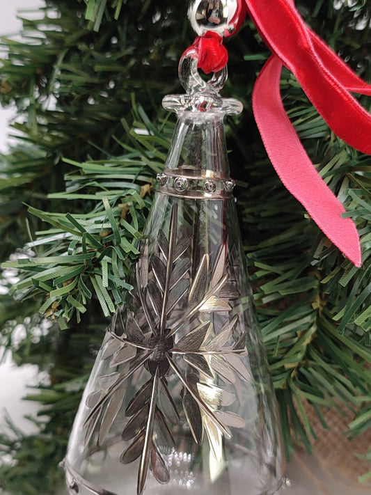 addobbi Addobbo Natalizio Cono Vetro soffiato - Gioielli Pavan