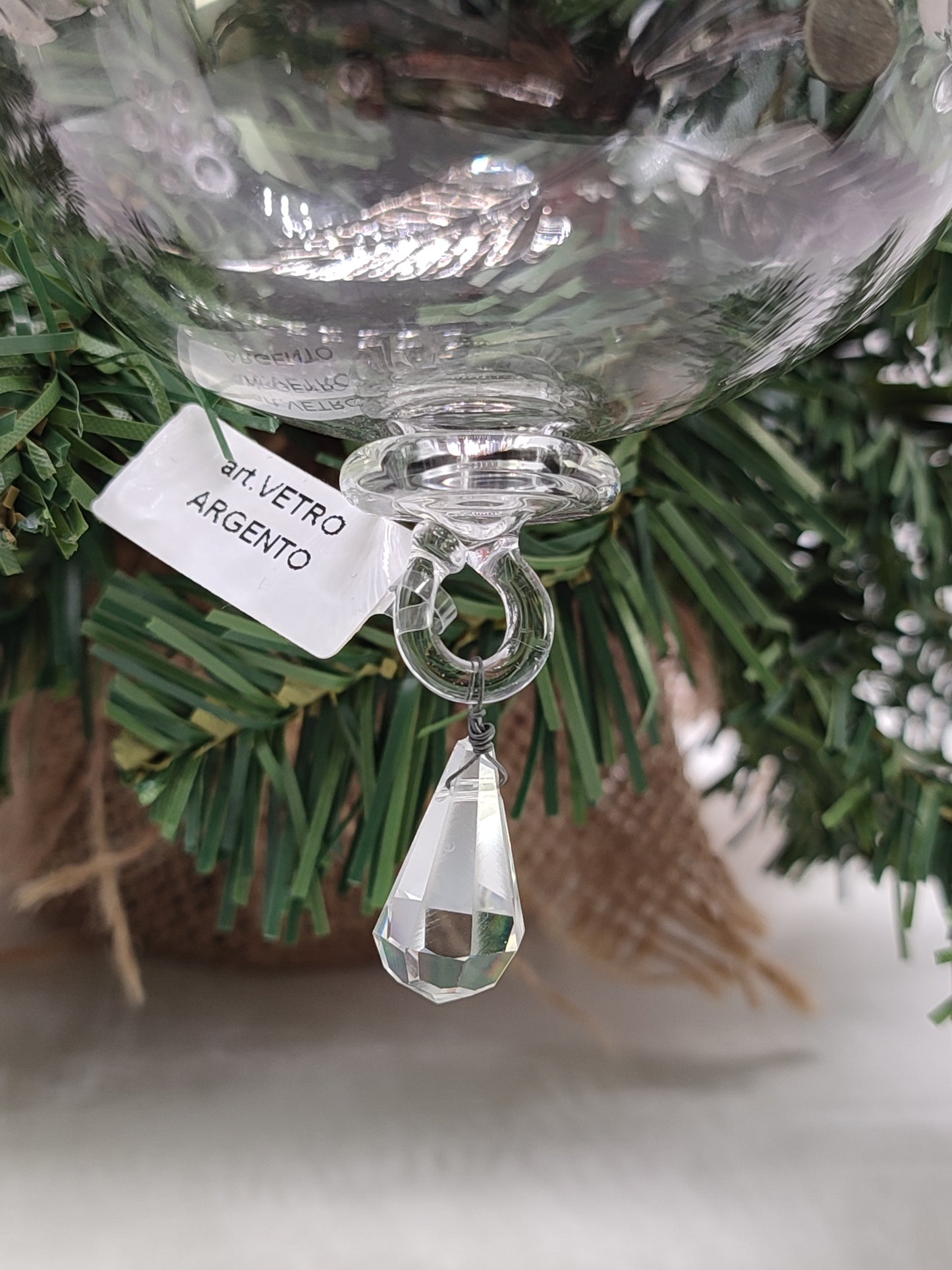 addobbi Addobbo Natalizio Palla Vetro soffiato - Gioielli Pavan