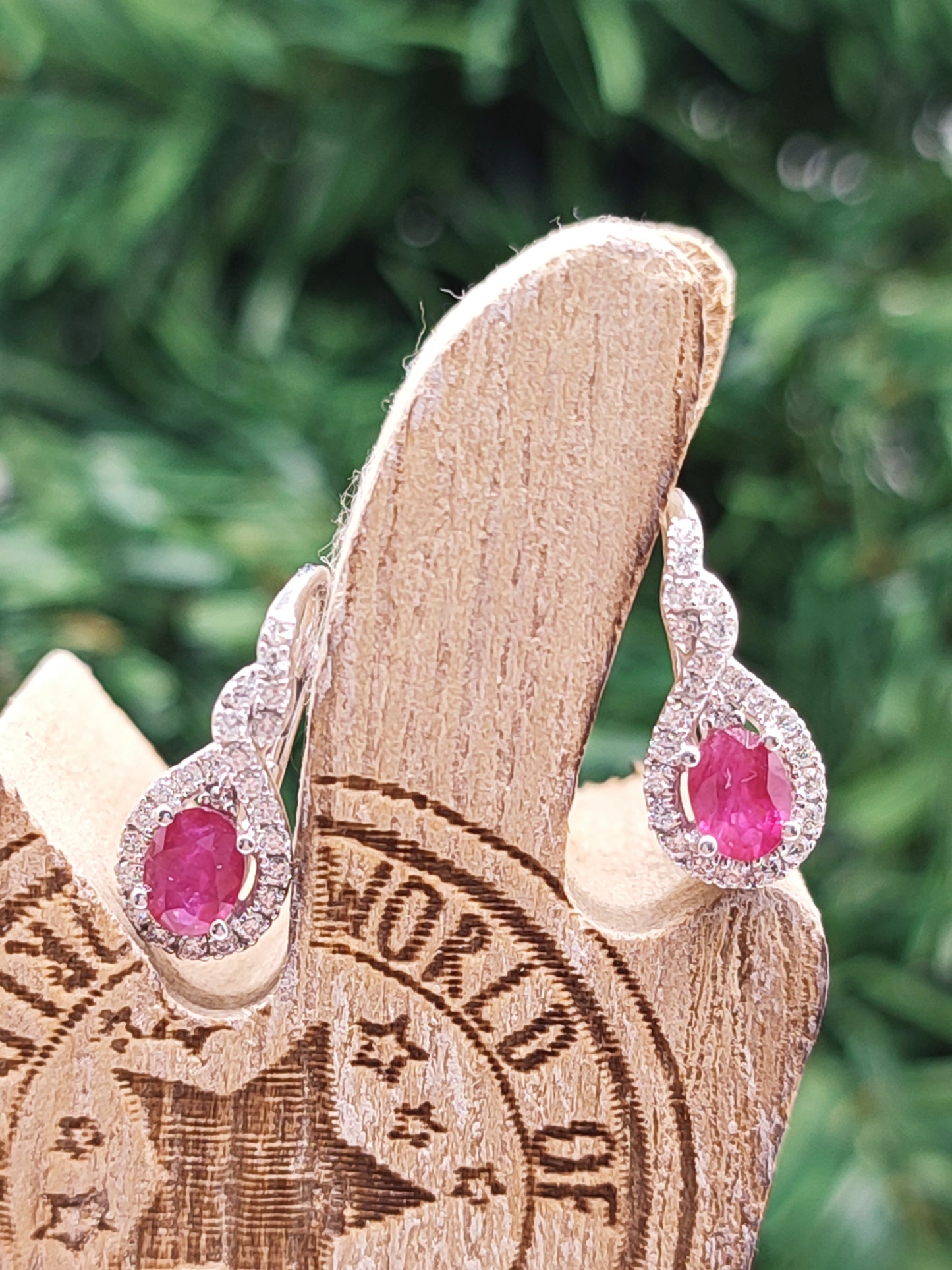 Orecchini Orecchini in oro con rubini e diamanti - Gioielli Pavan