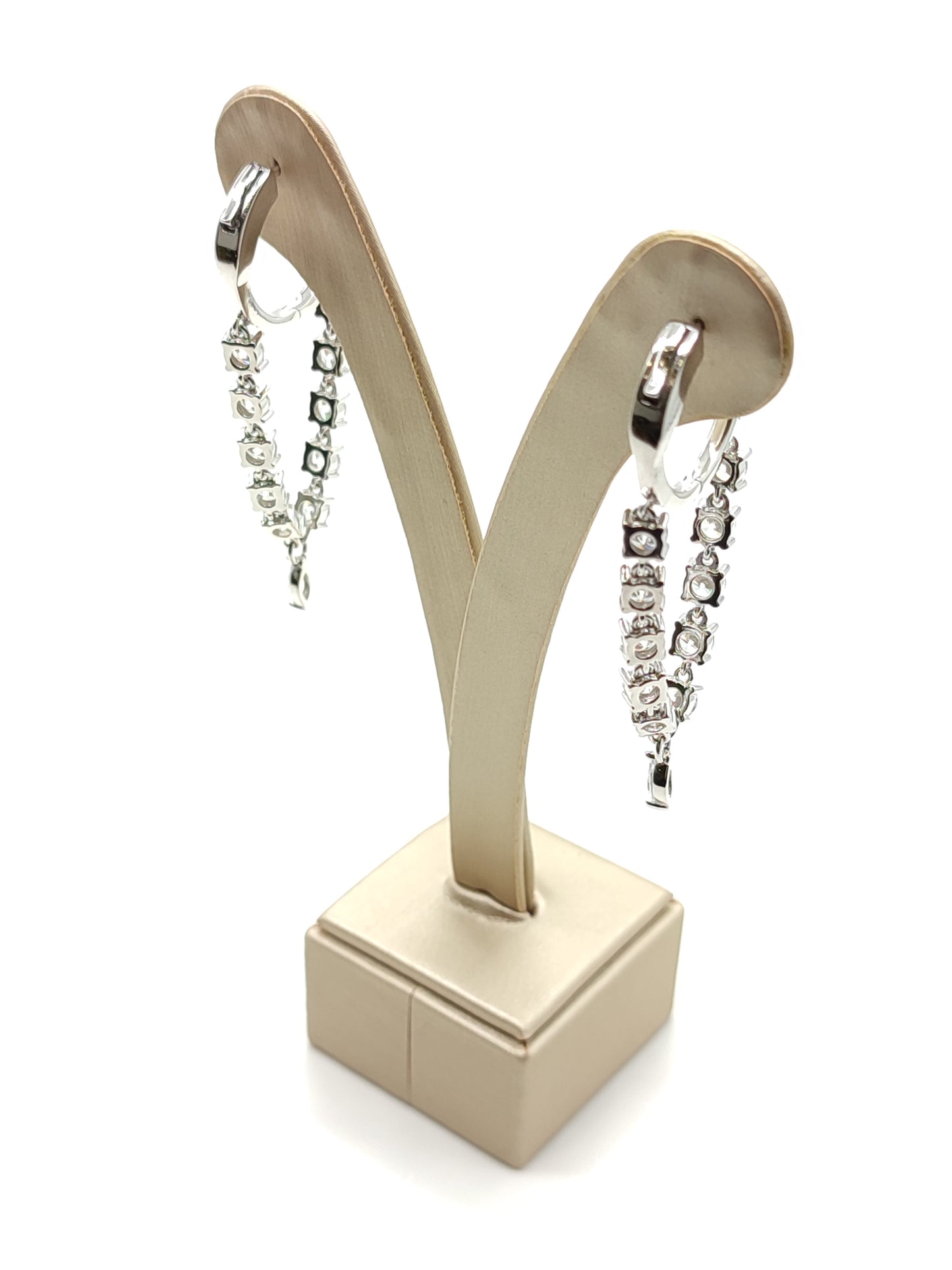 Orecchini Orecchini scattino con zircone pendenti - Gioielli Pavan