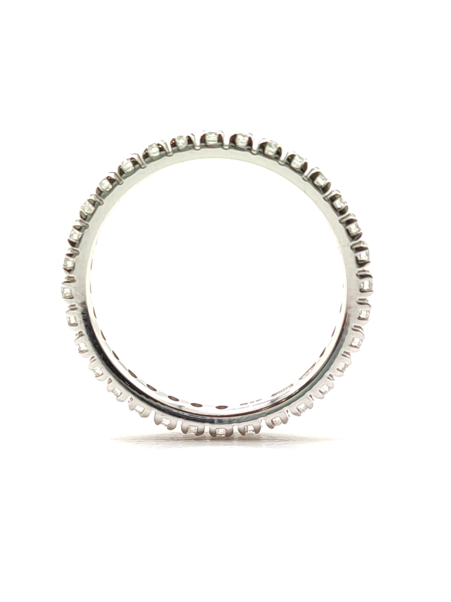 Anelli Anello eternity in oro con diamanti 0,65ct - Gioielli Pavan