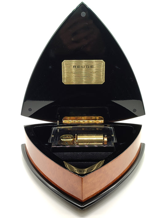 Reuge Music Box Flora 36 note music plus jewelry box - Gioielli Pavan