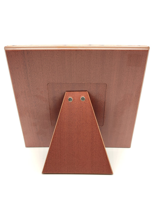 Cornici Portafoto in argento e pelle di struzzo 9x9cm - Gioielli Pavan