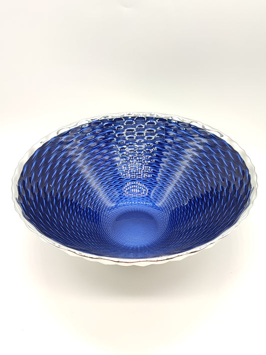 Ciotola dogale in argento blu D.20cm - Gioielli Pavan