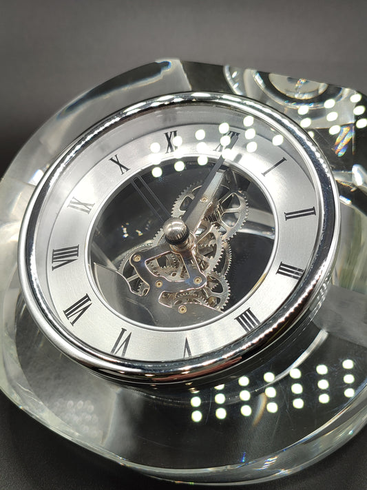 soprammobile Orologio da tavolo cristallo - Gioielli Pavan