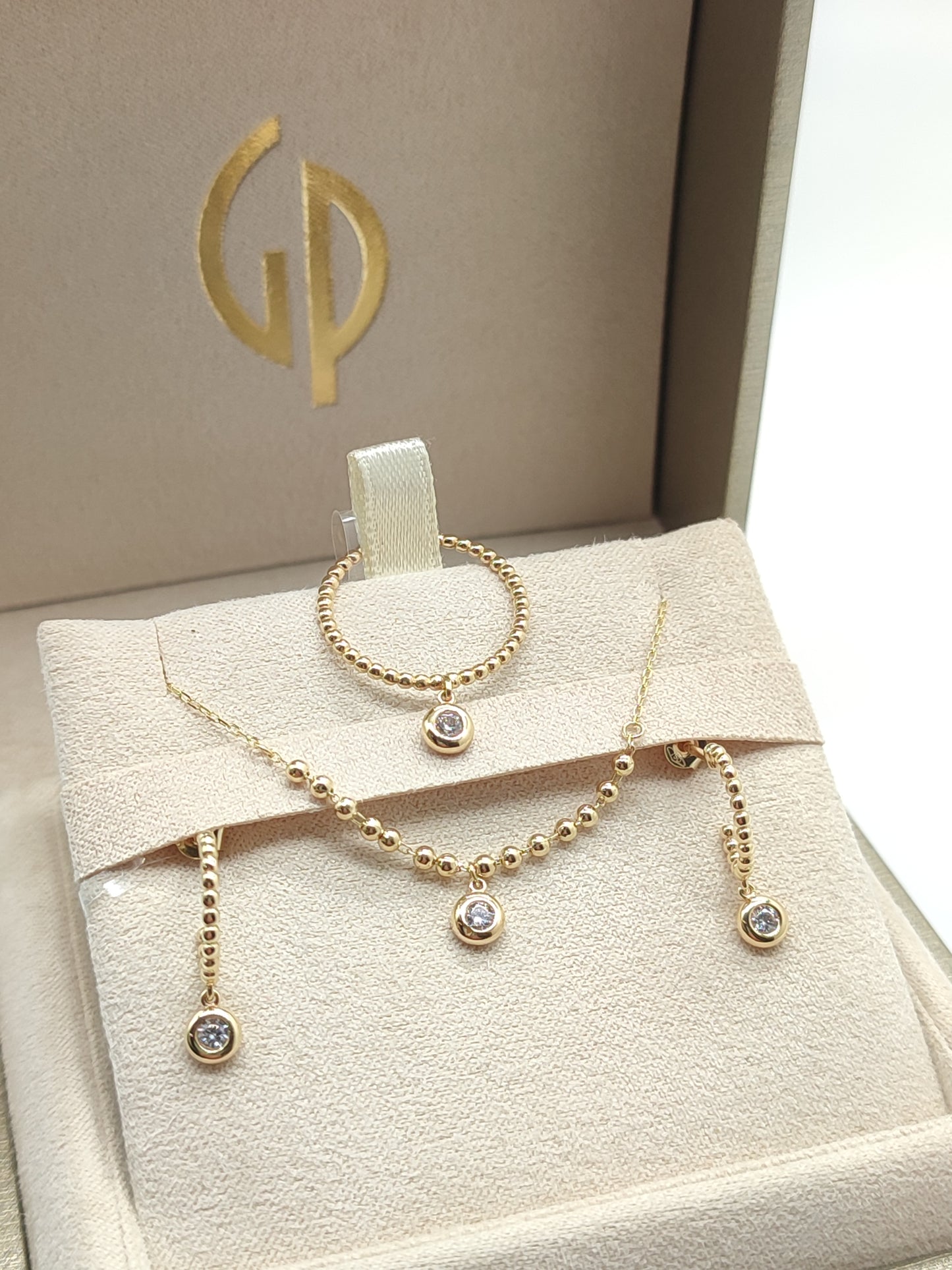 Girocollo Girocollo in oro con zircone - Gioielli Pavan