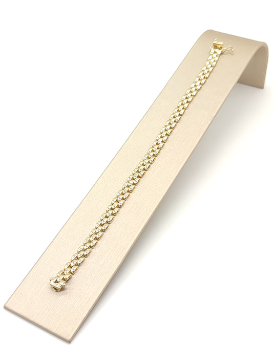 Bracciale maglia Panthere 0,6cm - Gioielli Pavan