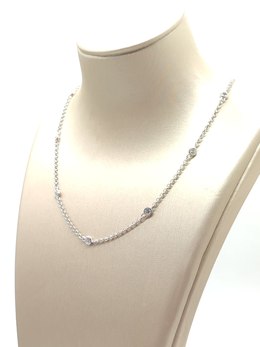 Girocollo Girocollo con zirconi alternati - Gioielli Pavan