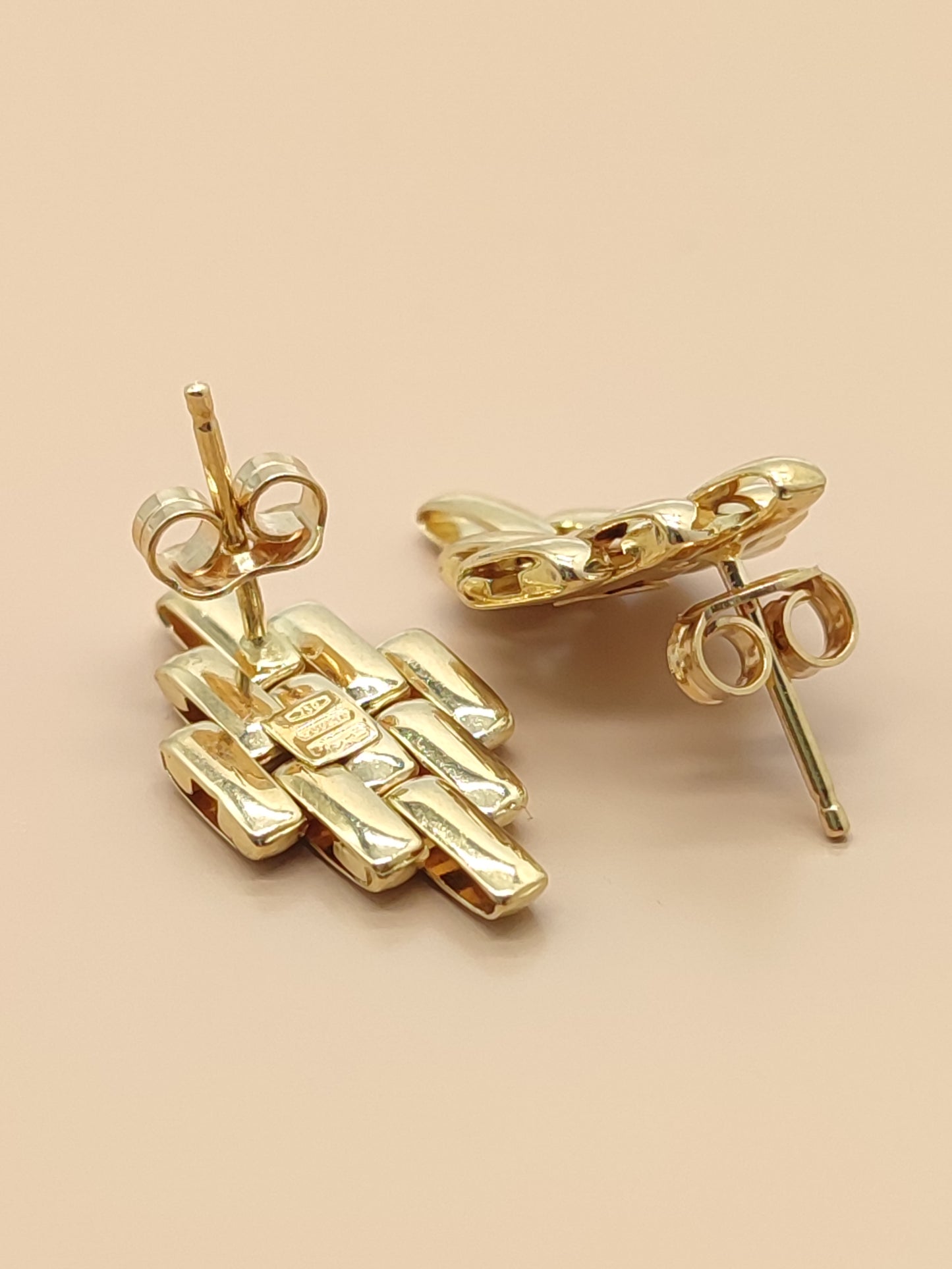 Orecchini Orecchini Fope in oro maglia Panthere - Gioielli Pavan