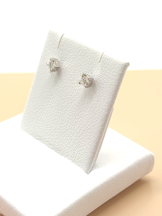 Orecchini Orecchini in oro punto luce con diamanti - Gioielli Pavan