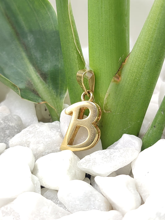 Ciondoli e pendenti Ciondolo oro giallo lettera B - Gioielli Pavan