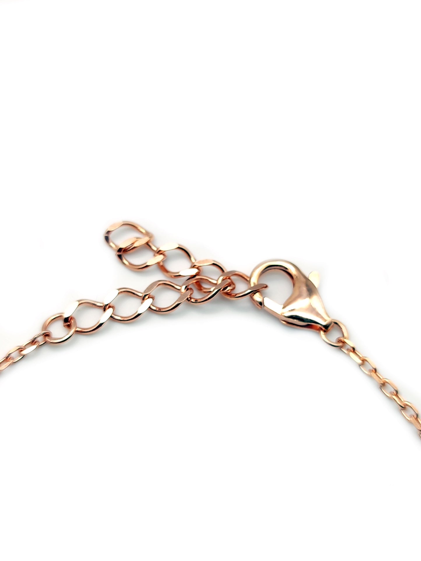 Bracciale Bracciale maglia rollò con fiore in onice nera - Gioielli Pavan