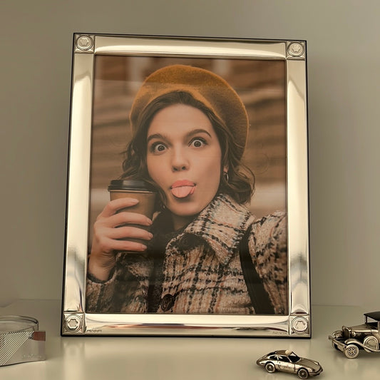 Cornici Portafoto argento bilaminato Mony - Gioielli Pavan