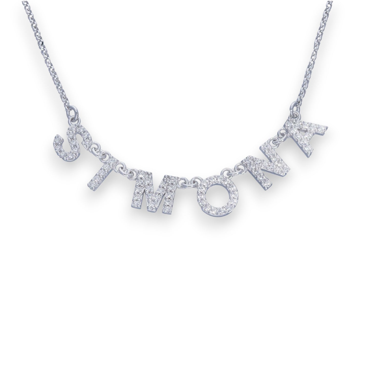 Gircocollo Girocollo in argento con nome personalizzabile - Articolo con varianti - Gioielli Pavan