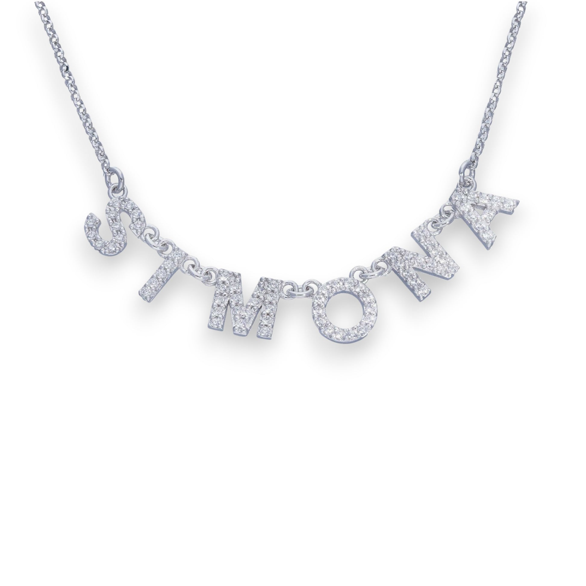 Gircocollo Girocollo in argento con nome personalizzabile - Articolo con varianti - Gioielli Pavan