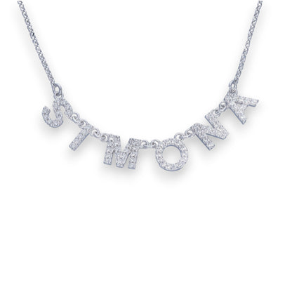 Gircocollo Girocollo in argento con nome personalizzabile - Articolo con varianti - Gioielli Pavan