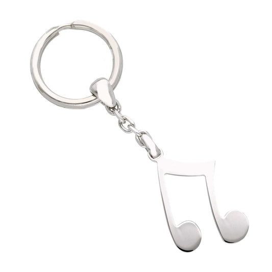 Portachiavi Portachiavi in Argento 925 con Nota Musicale - Gioielli Pavan