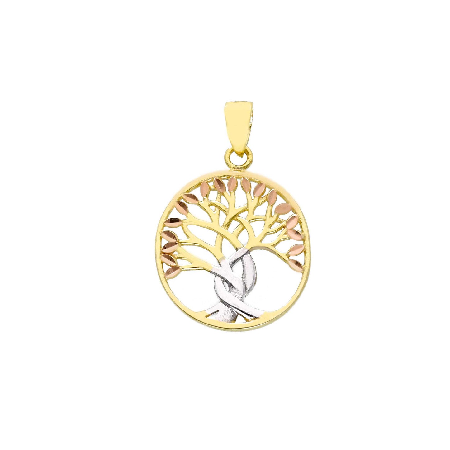 Ciondoli e pendenti Ciondolo Albero della Vita in oro 18k tre colori - Gioielli Pavan
