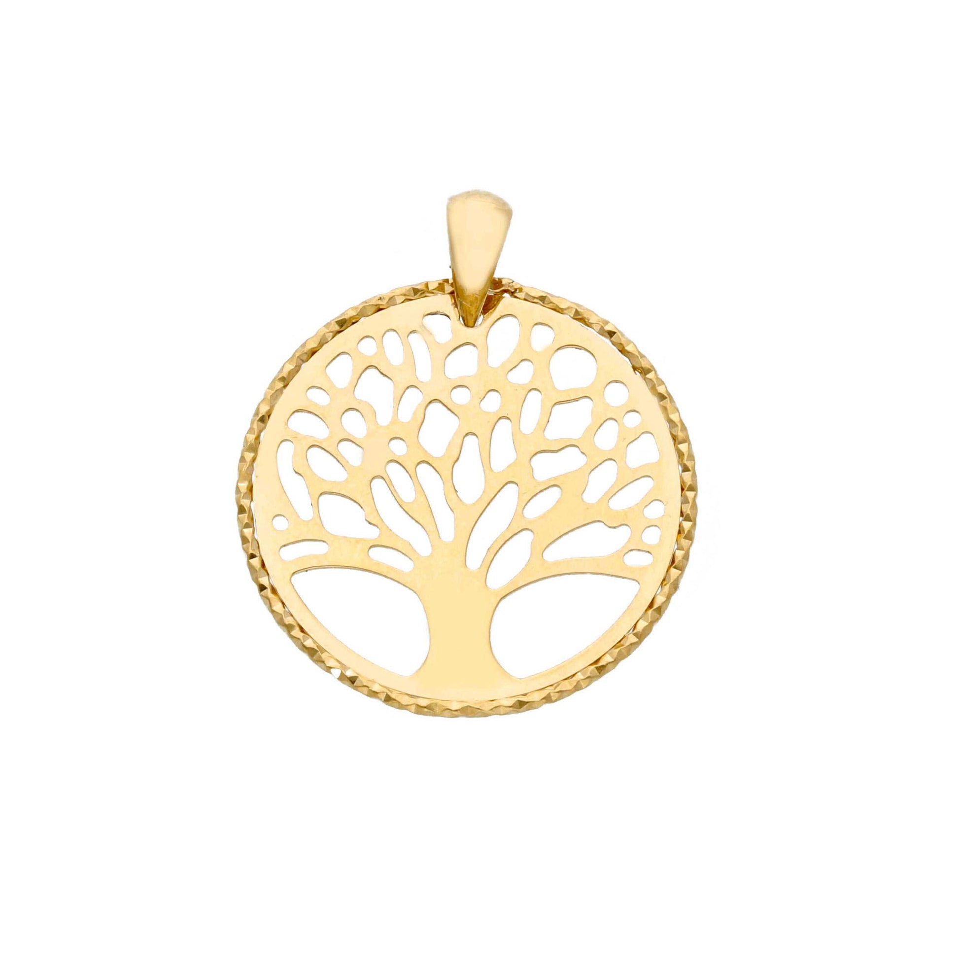 Ciondoli e pendenti Ciondolo Albero della Vita in Oro Giallo 18k - Gioielli Pavan