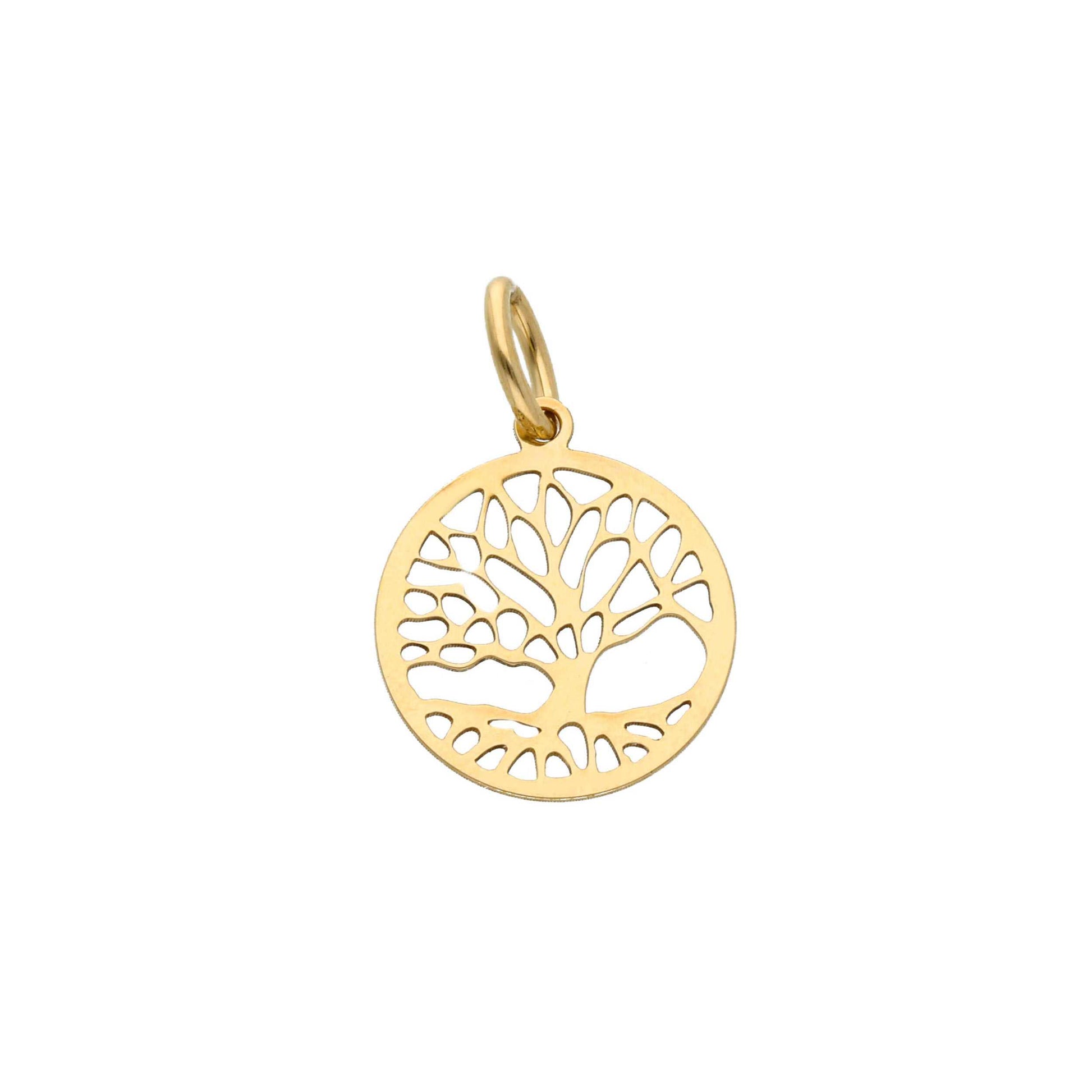 CHARM MARLU' 15CH122G Albero della vita ORO con scritta Grazie CHARM MARLU' 15CH122G Albero della vita ORO con scritta Grazie