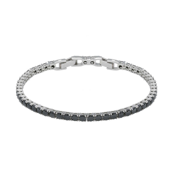 Bracciale Bracciale tennis in argento con zirconi neri - articolo con varianti - Gioielli Pavan