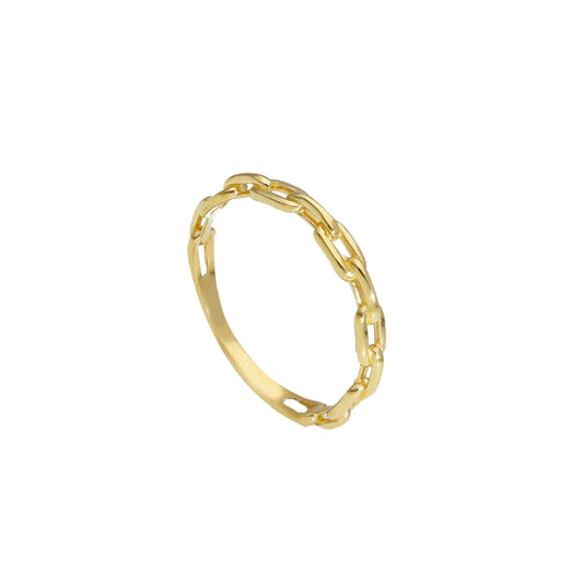 Anello Anello in oro fedina minimal maglia geometrica - Gioielli Pavan