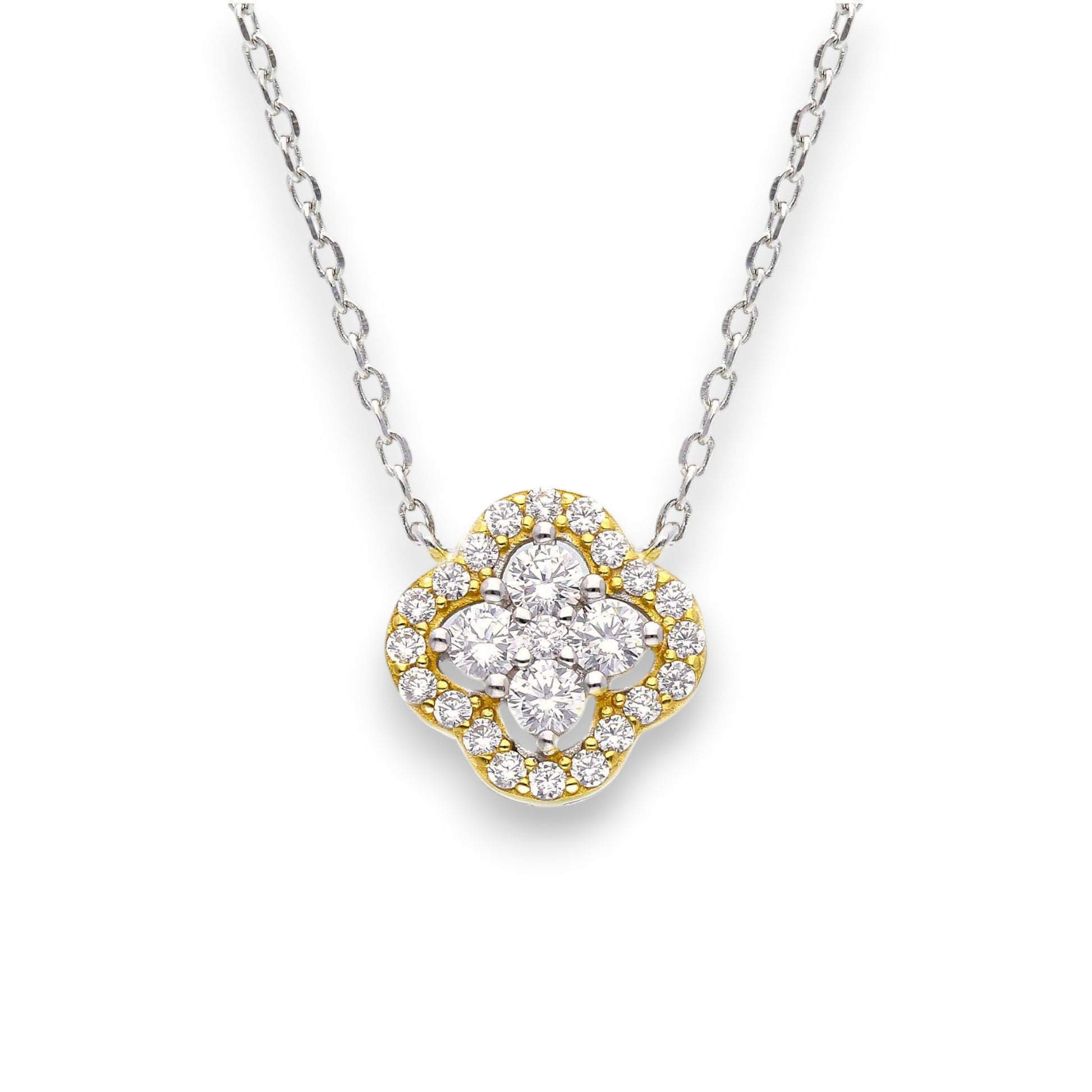 Girocollo Girocollo in argento stile fiorentino con zirconi - Articolo con varianti - Gioielli Pavan