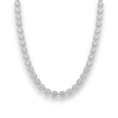 Girocollo Girocollo in argento tennis con zirconi a pavé - Articolo con varianti - Gioielli Pavan