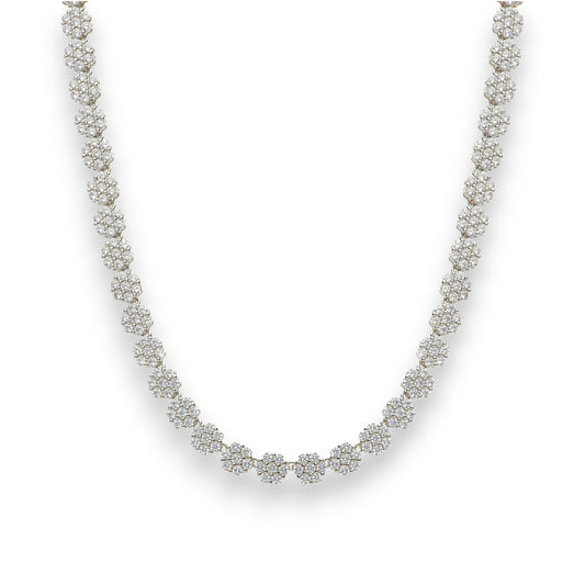 Girocollo Girocollo in argento tennis con zirconi a pavé - Articolo con varianti - Gioielli Pavan