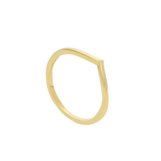 Anello Anello in oro fedina minimal design geometrico - Gioielli Pavan