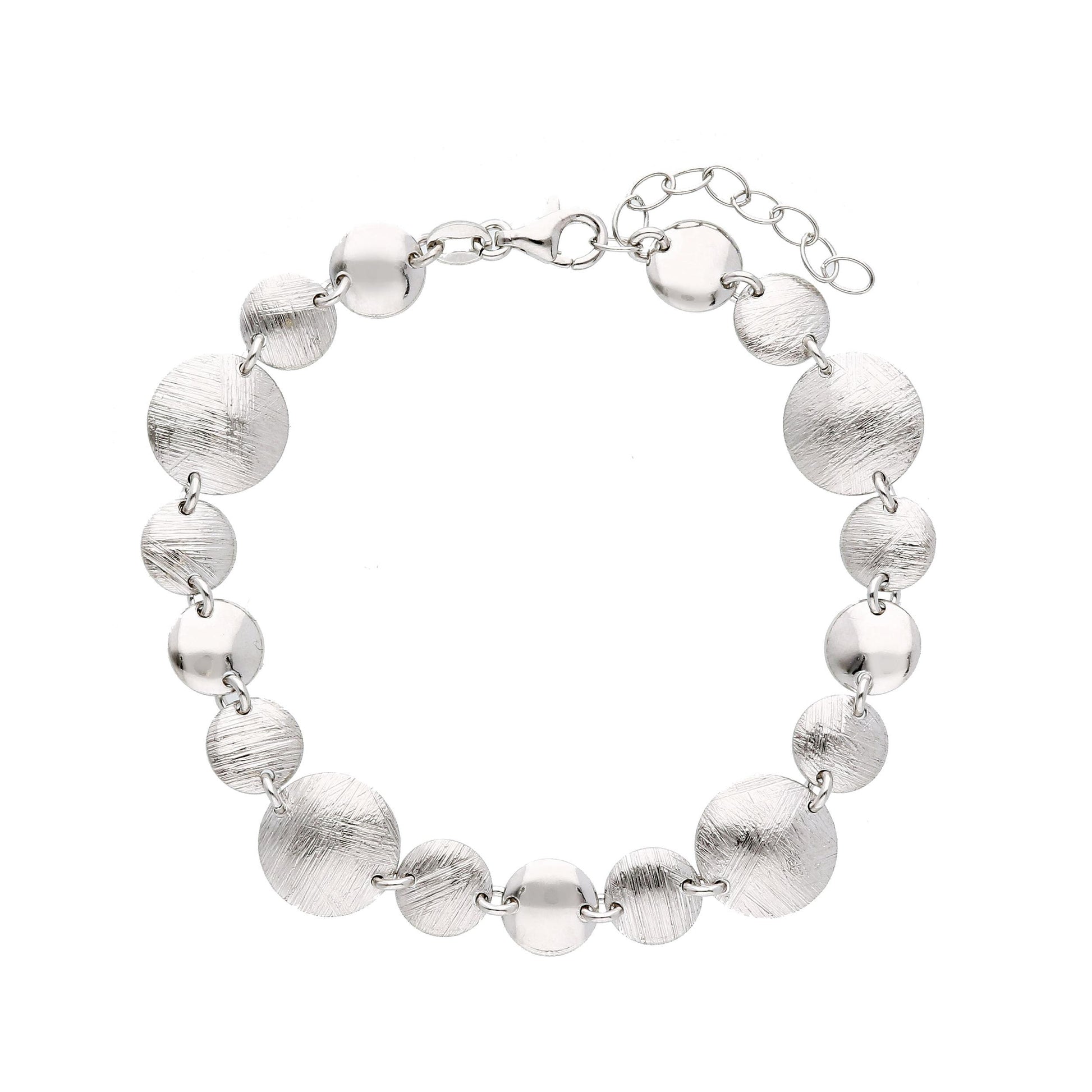 Bracciale Bracciale in argento elementi tondi pendenti - Gioielli Pavan