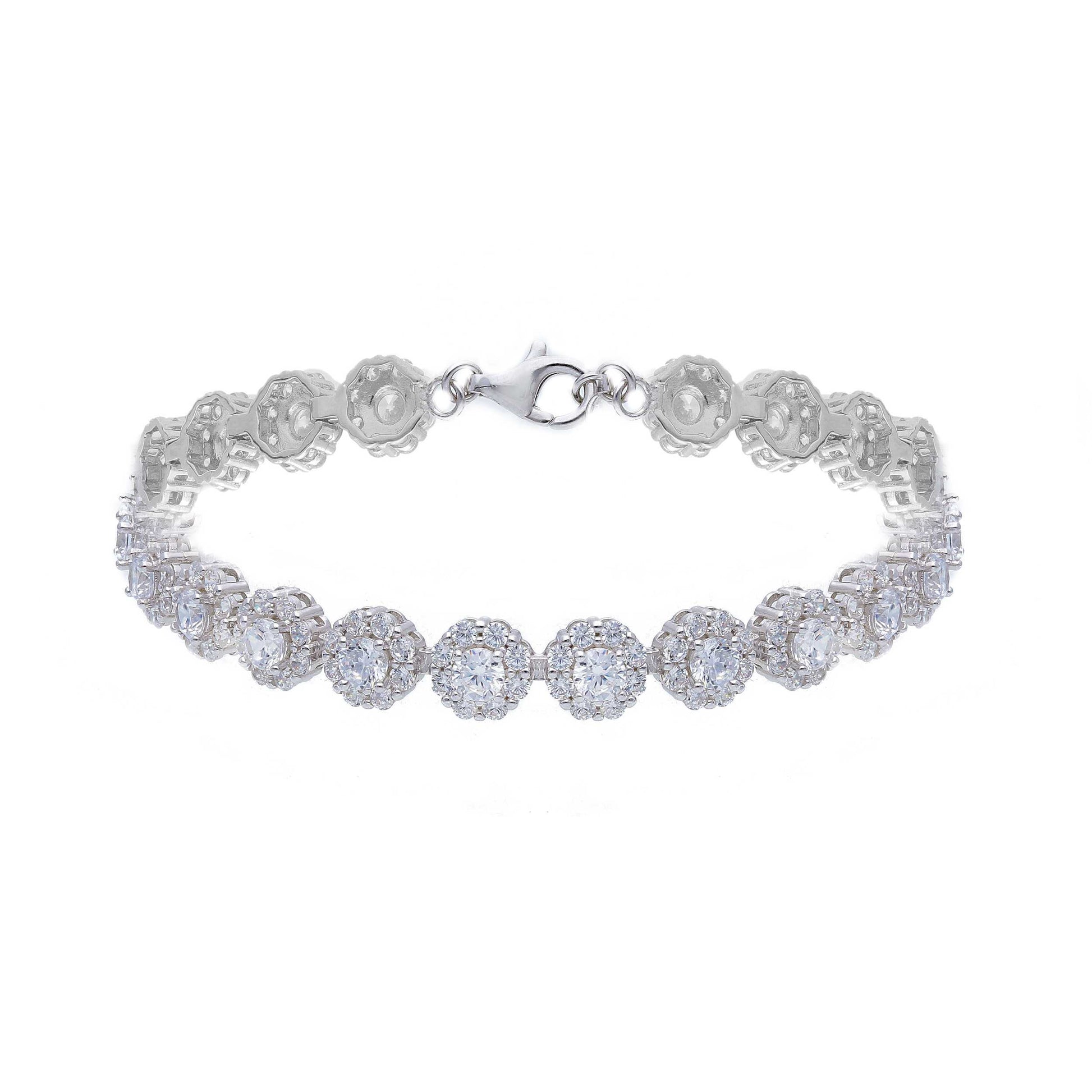 Bracciale Bracciale in argento tennis con zirconi a pavé - Articolo con varianti - Gioielli Pavan