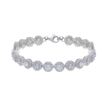 Bracciale Bracciale in argento tennis con zirconi a pavé - Articolo con varianti - Gioielli Pavan