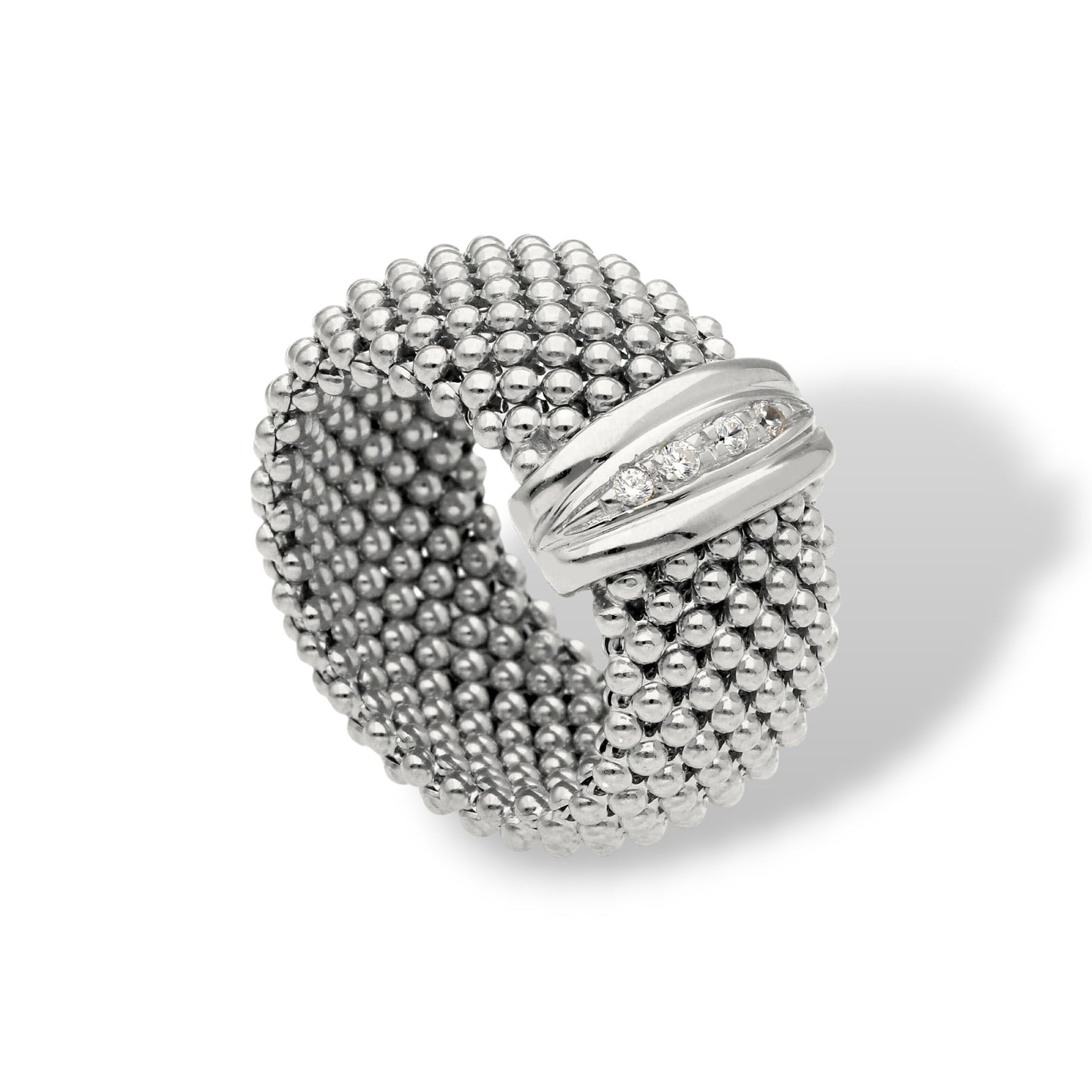 Anelli Anello fascia maglia chicco - Articolo con varianti - Gioielli Pavan