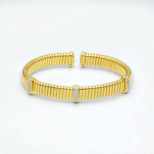 Bracciale Bracciale in argento maglia tubo gas semi rigido - Articolo con varianti - Gioielli Pavan